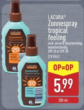 Zonnespray tropical feeling