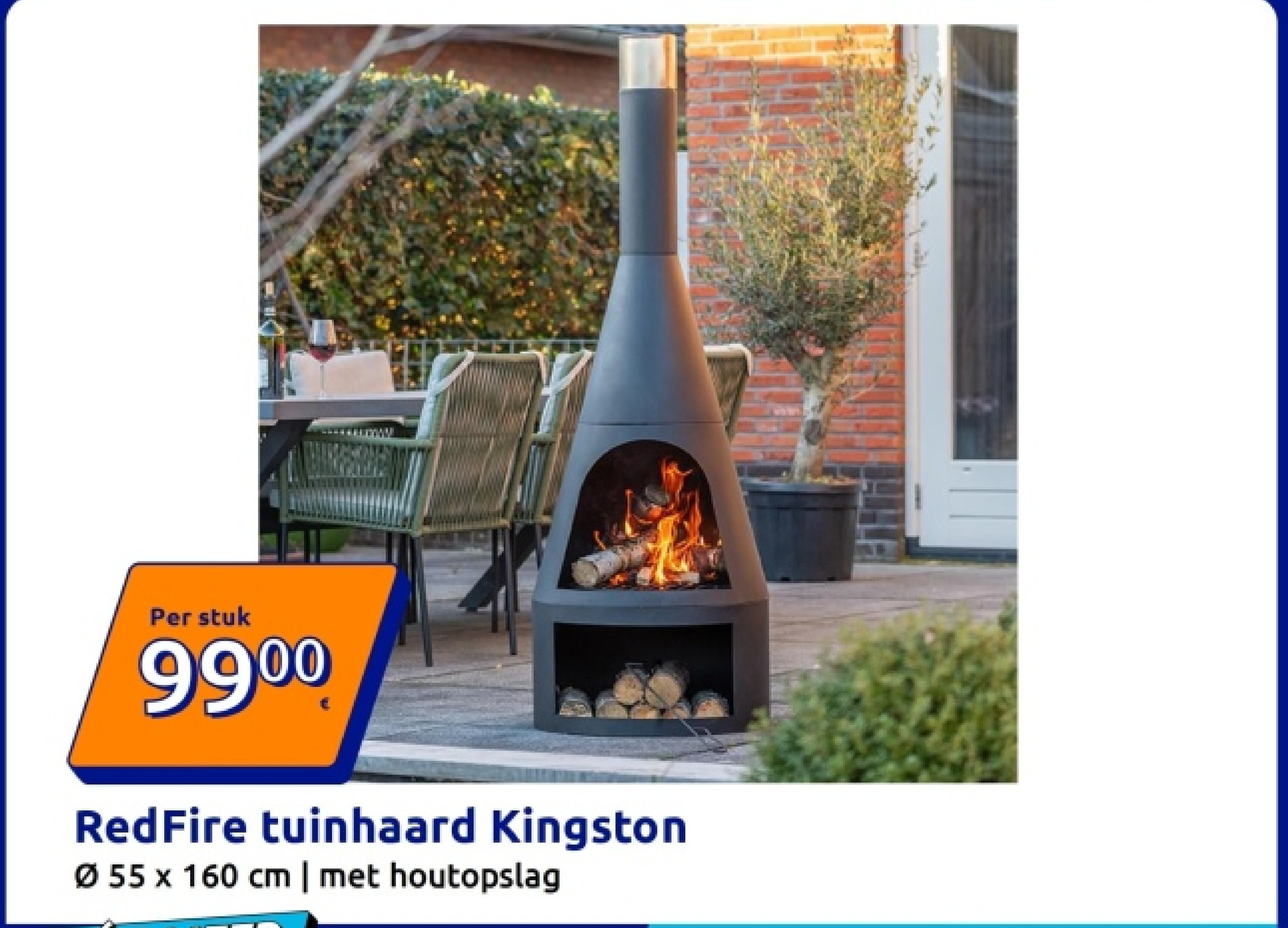 RedFire tuinhaard Kingston
