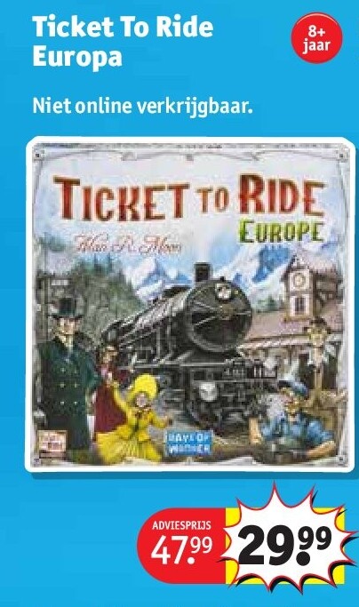 Ticket To Ride Europa