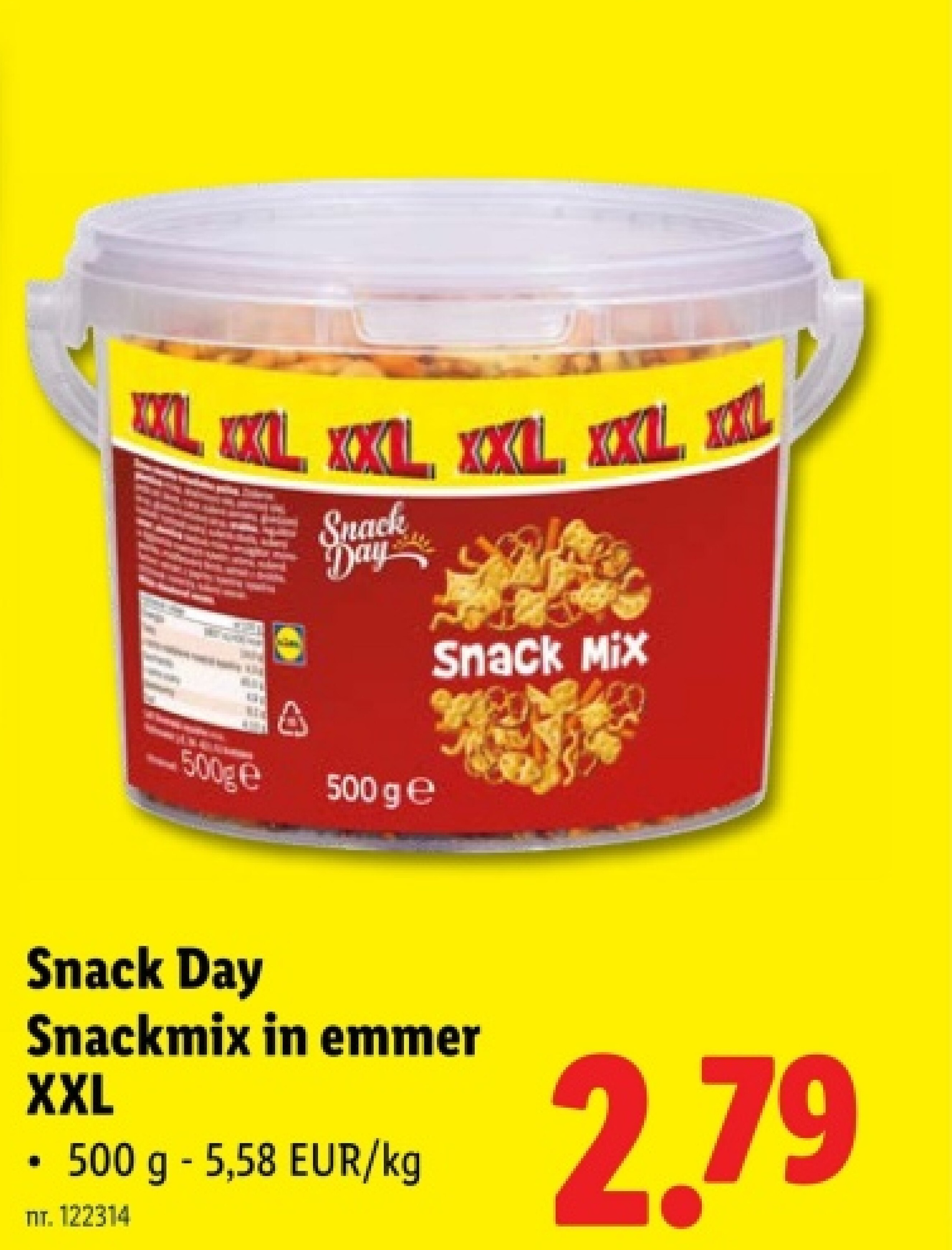 Snackmix in emmer XXL