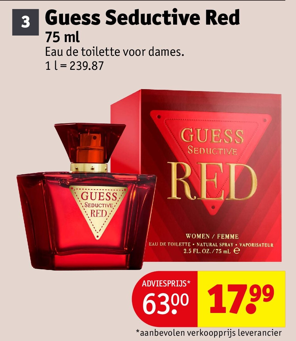 Guess Seductive Red