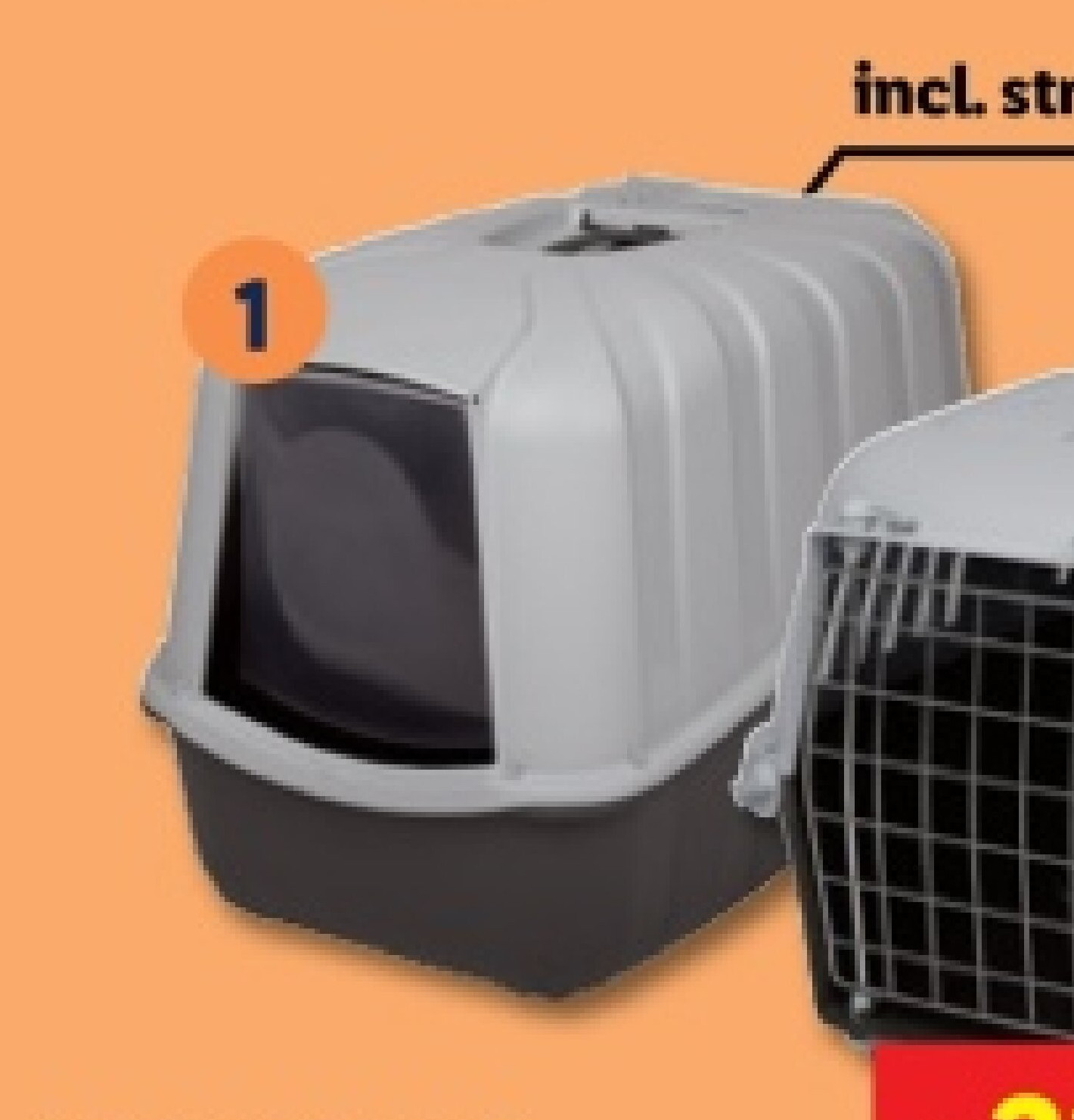 Kattenbak of -transportbox