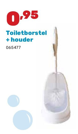 Toiletborstel + houder