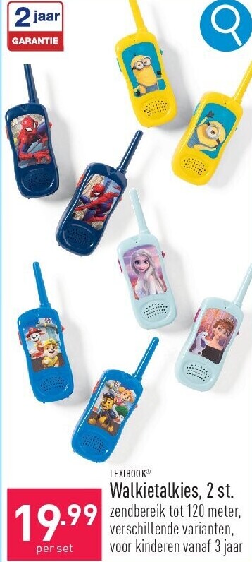 Walkietalkies, 2 st.