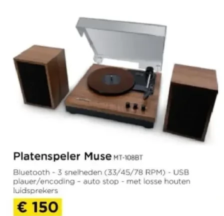 Platenspeler Muse