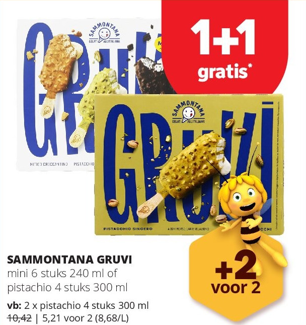 SAMMONTANA GRUVI pistachio 4 stuks 300 ml