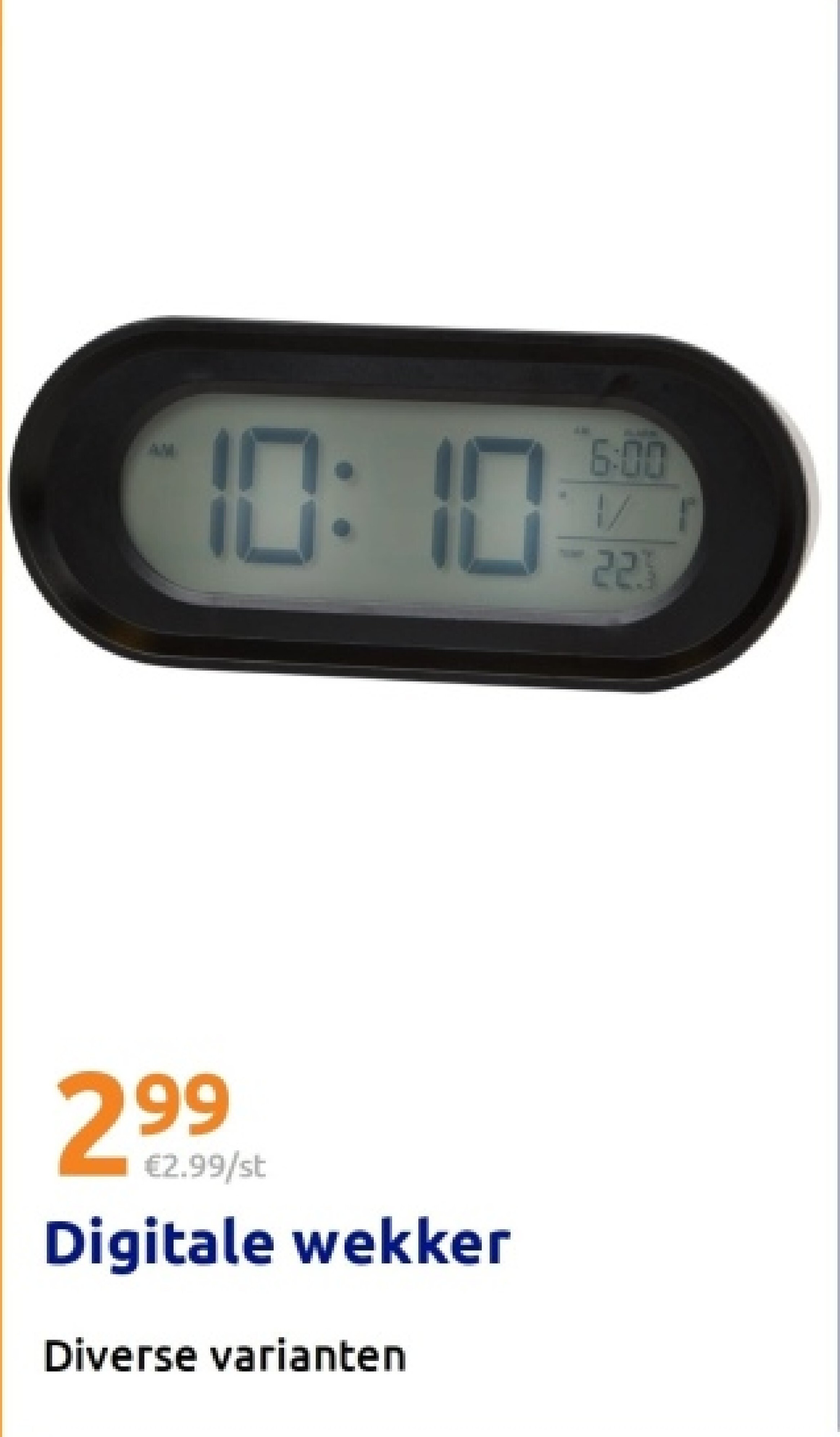 Digitale wekker