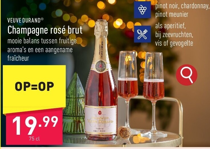 Champagne rosé brut