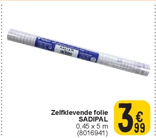 Zelfklevende folie SADIPAL
