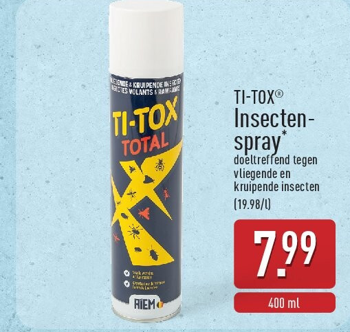 Insecten- spray