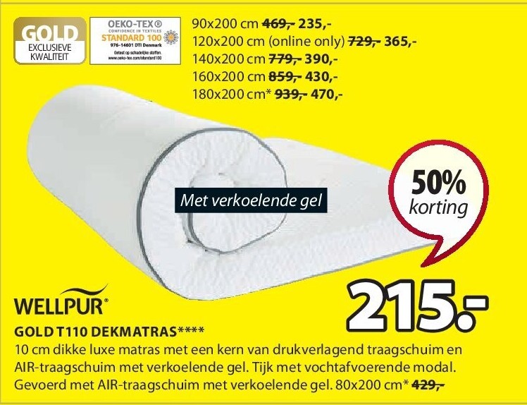 GOLD T110 DEKMATRAS