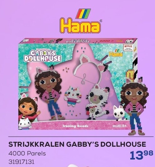 STRIJKKRALEN GABBY’S DOLLHOUSE