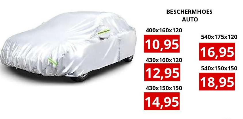 BESCHERMHOES AUTO 400x160x120