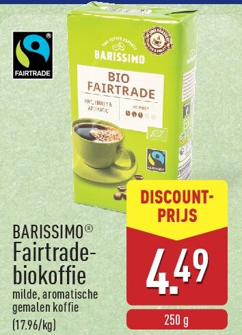 Fairtradebiokoffie