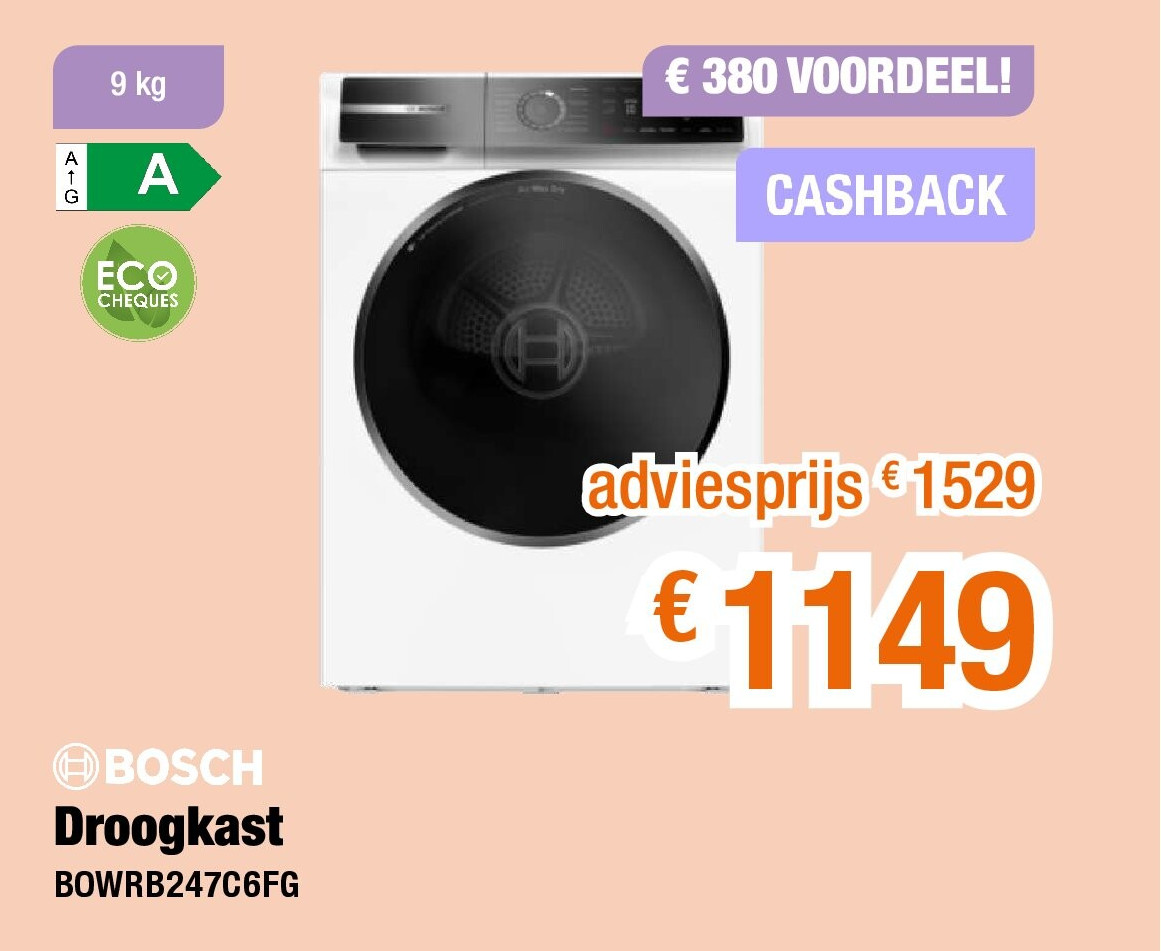 Droogkast BOWRB247C6FG