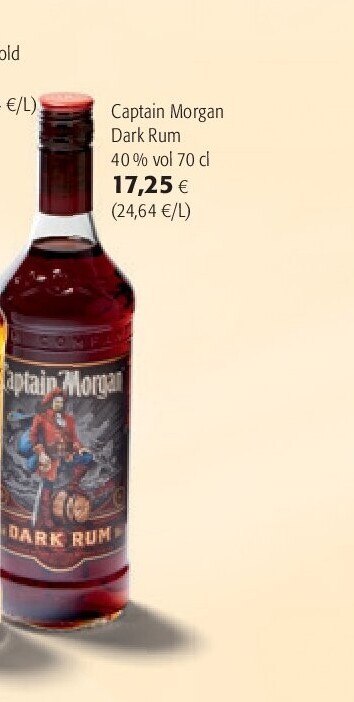 Captain Morgan Dark Rum