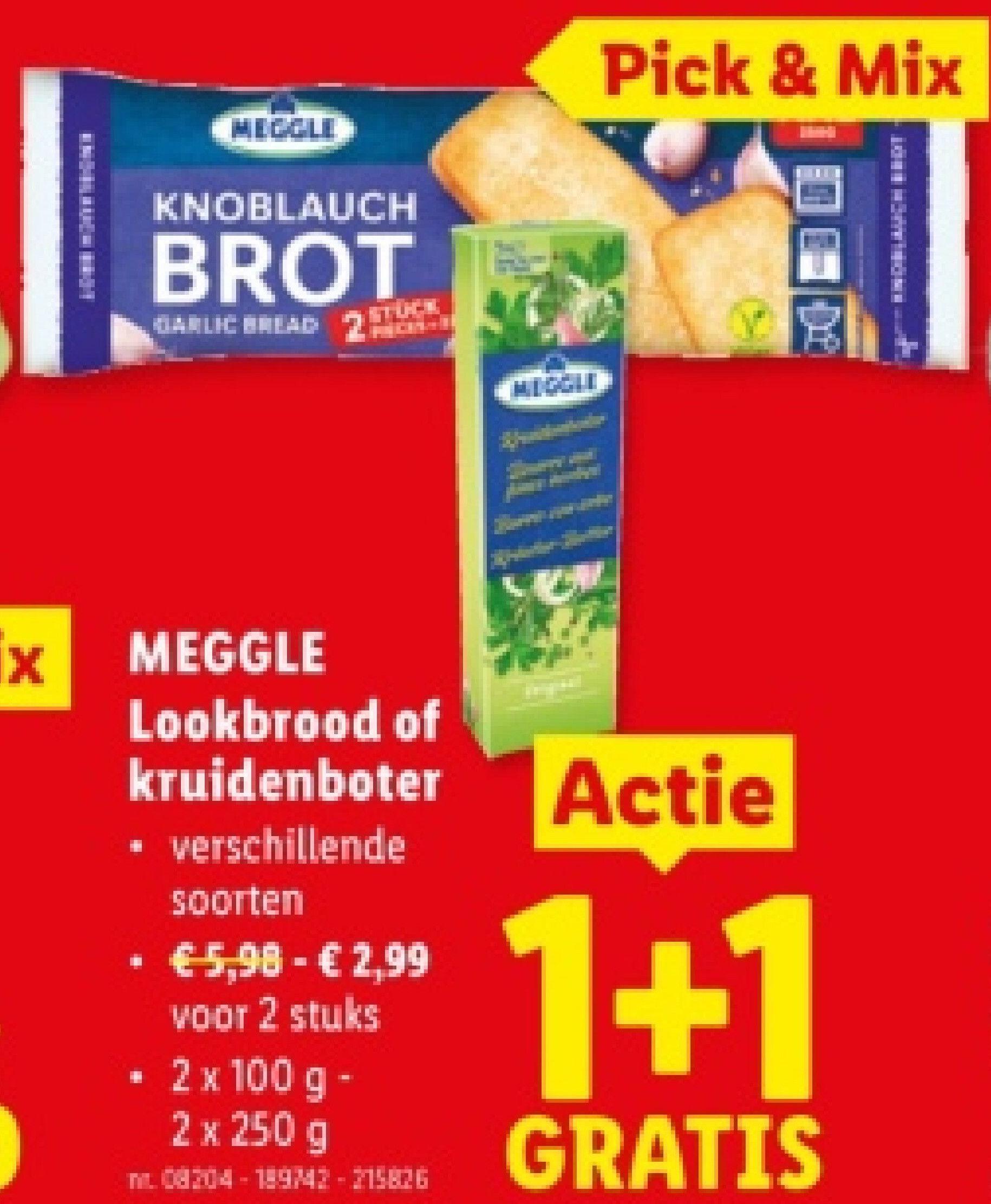 Lookbrood of kruidenboter