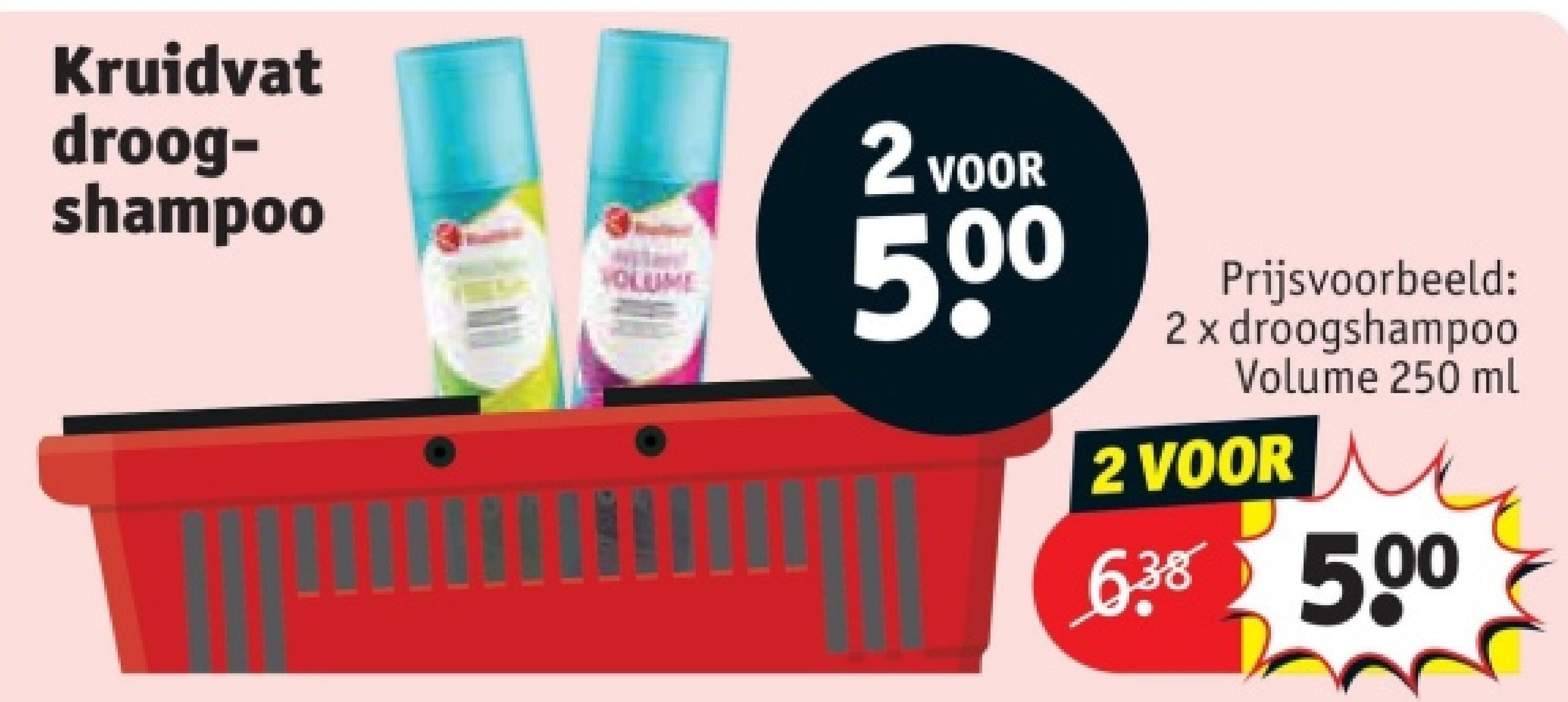 Kruidvat droogshampoo