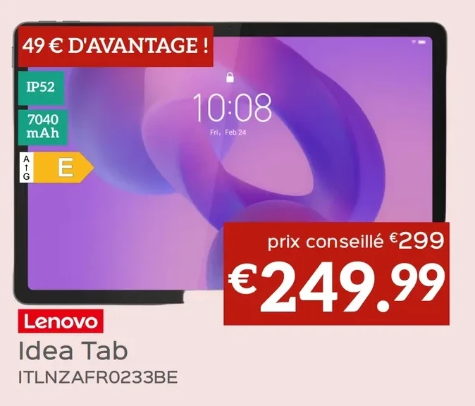 Lenovo Idea Tab ITLNZAFR0233ВЕ