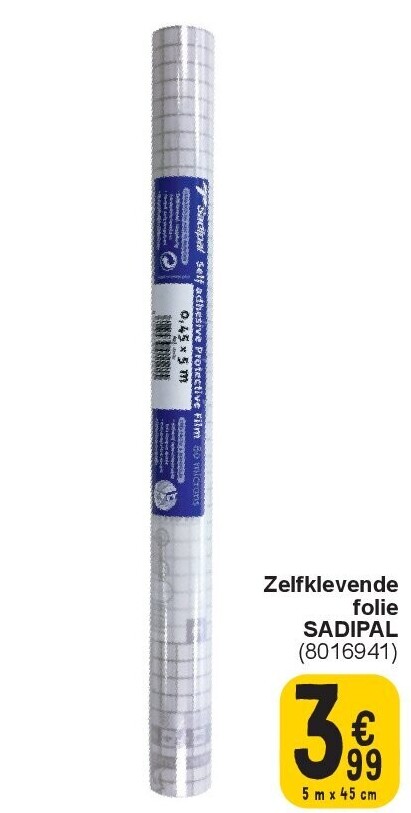 Zelfklevende folie SADIPAL