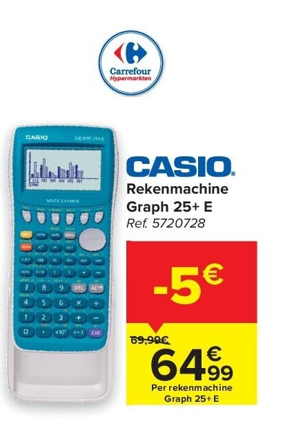 Rekenmachine Graph 25+ E