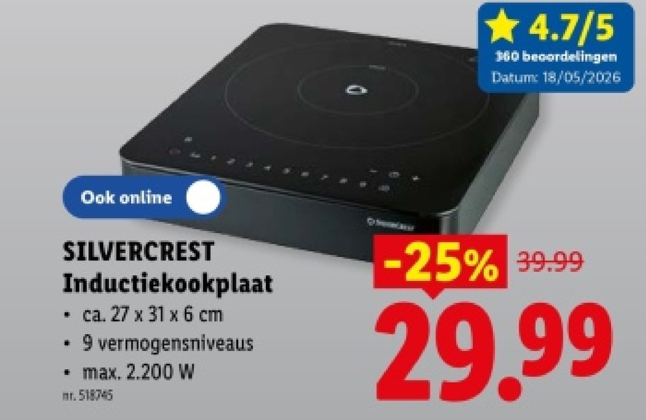 Inductiekookplaat