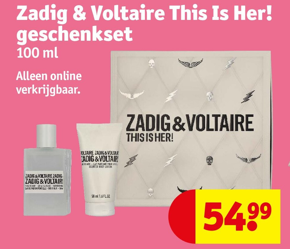 Zadig & Voltaire This Is Her! geschenkset