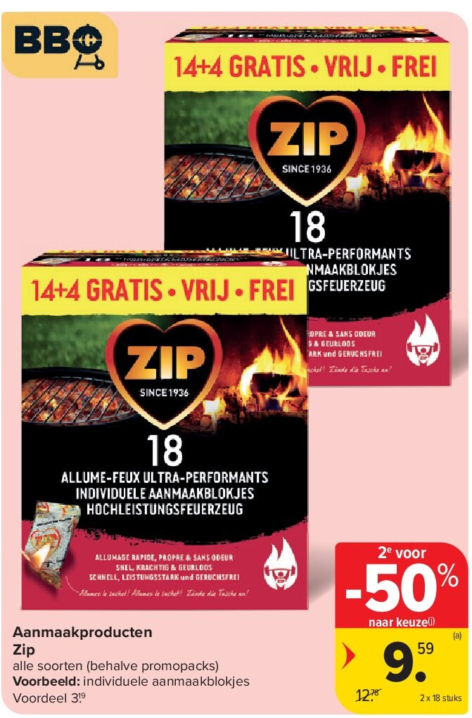 Aanmaakproducten Zip