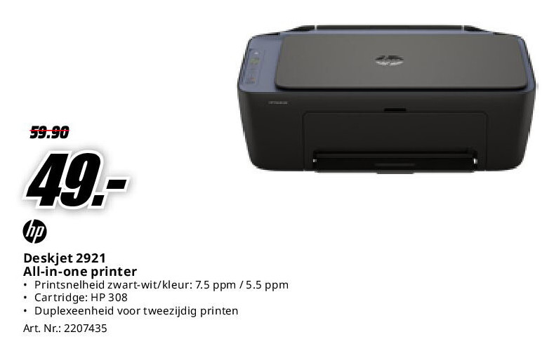 Deskjet 2921 All-in-one printer