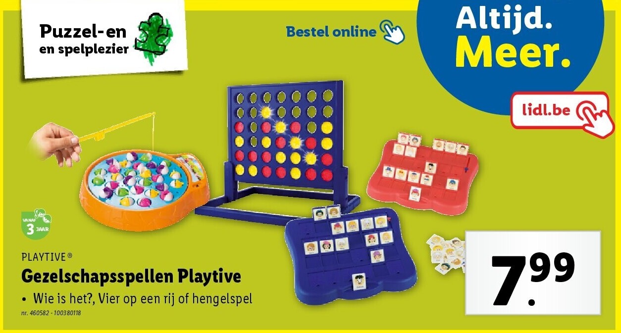Gezelschapsspellen Playtive