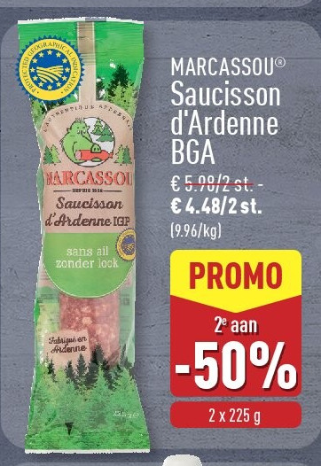 Saucisson d'Ardenne BGA