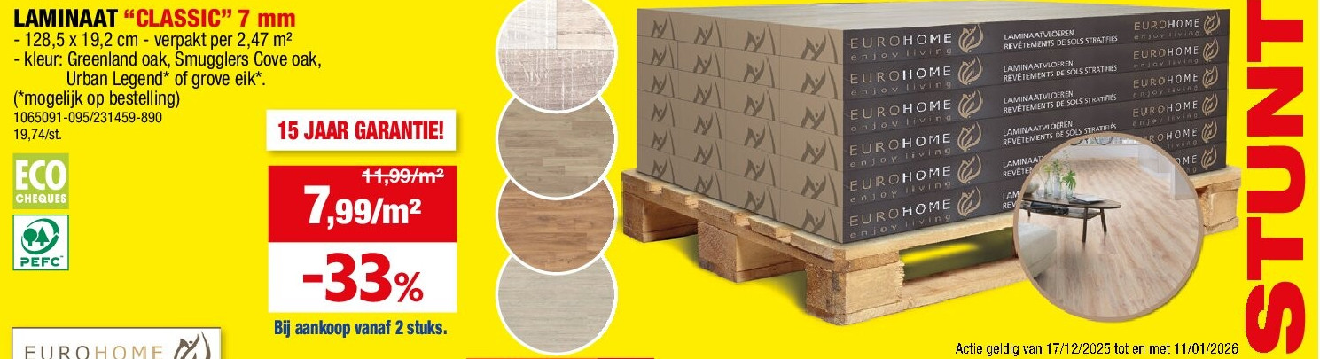 LAMINAAT “CLASSIC” 7 mm