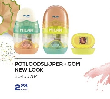 POTLOODSLIJPER + GOM NEW LOOK