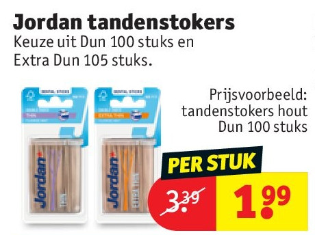 Jordan tandenstokers