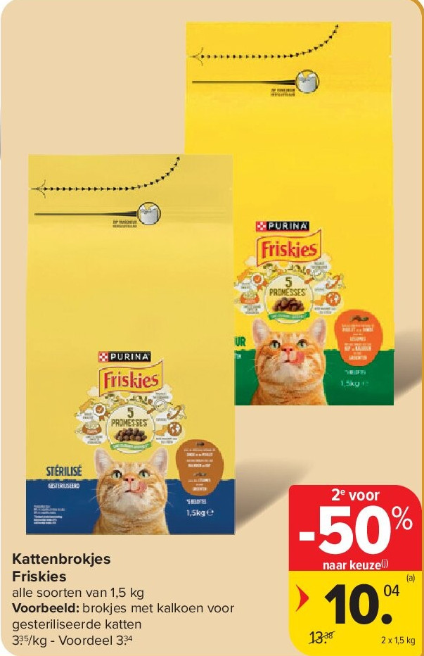 Kattenbrokjes Friskies