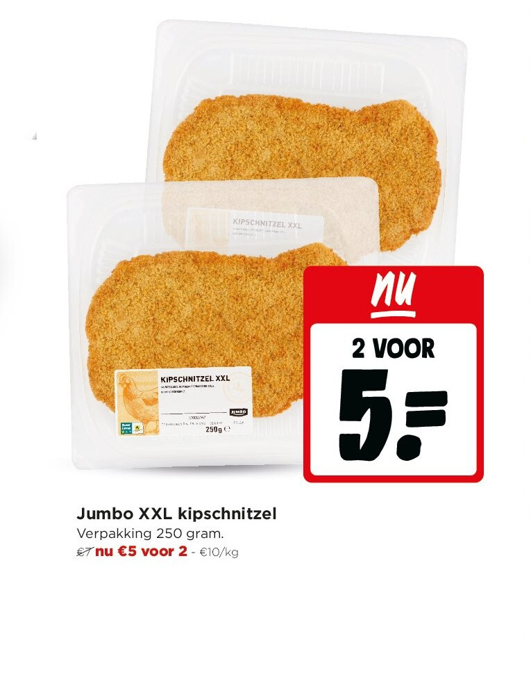 Jumbo XXL kipschnitzel