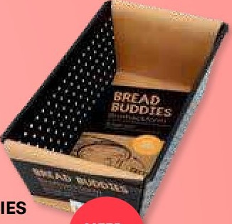 Broodvorm BREAD BUDDIES carbonstaal 21.5 x 11.5 x 8 cm