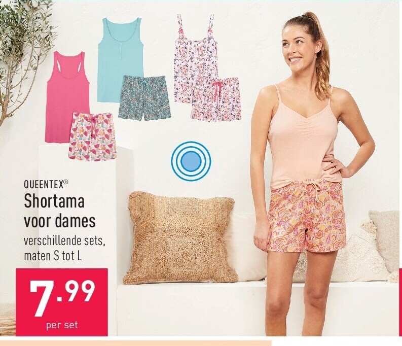 Shortama voor dames