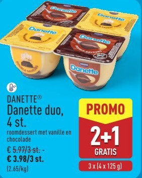 Danette duo, 4 st.