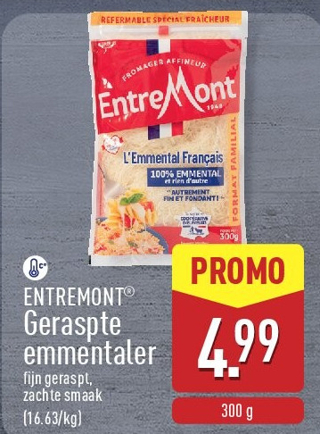 Geraspte emmentaler