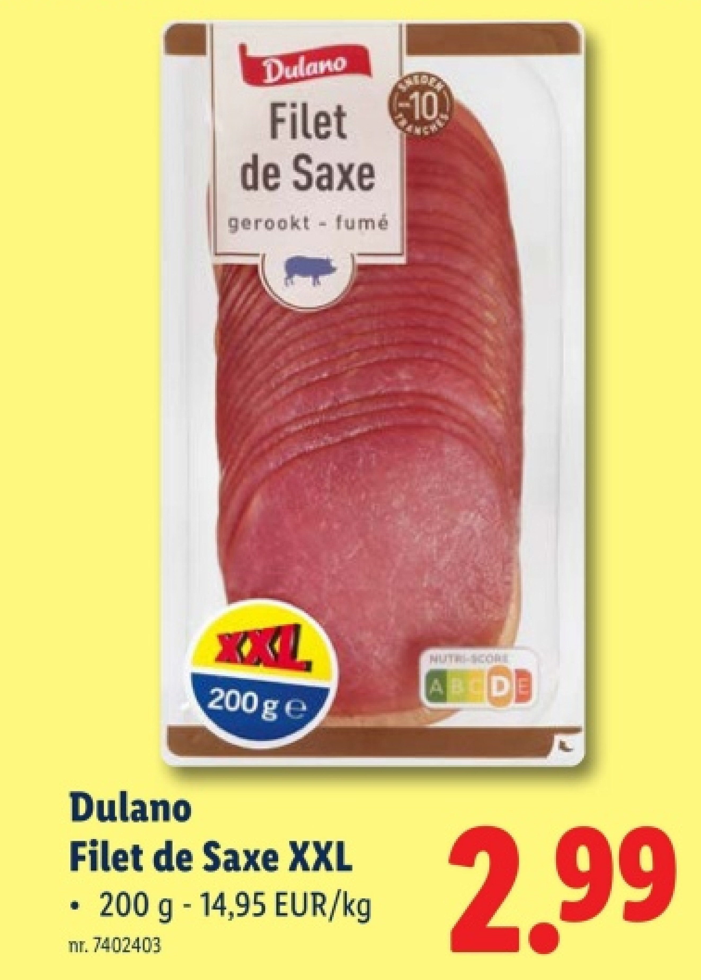 Filet de Saxe XXL
