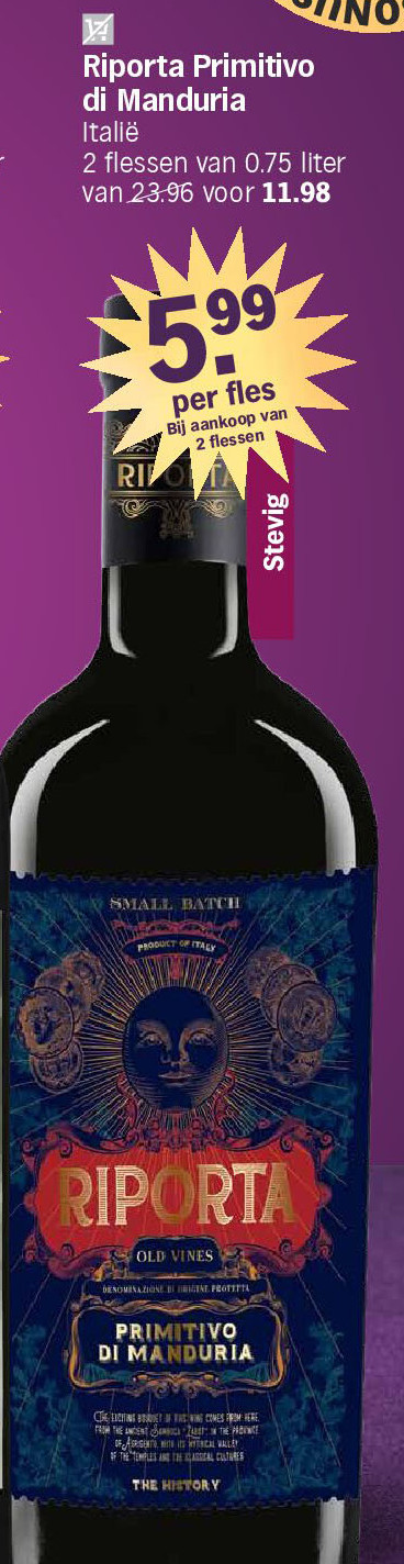 Riporta Primitivo di Manduria