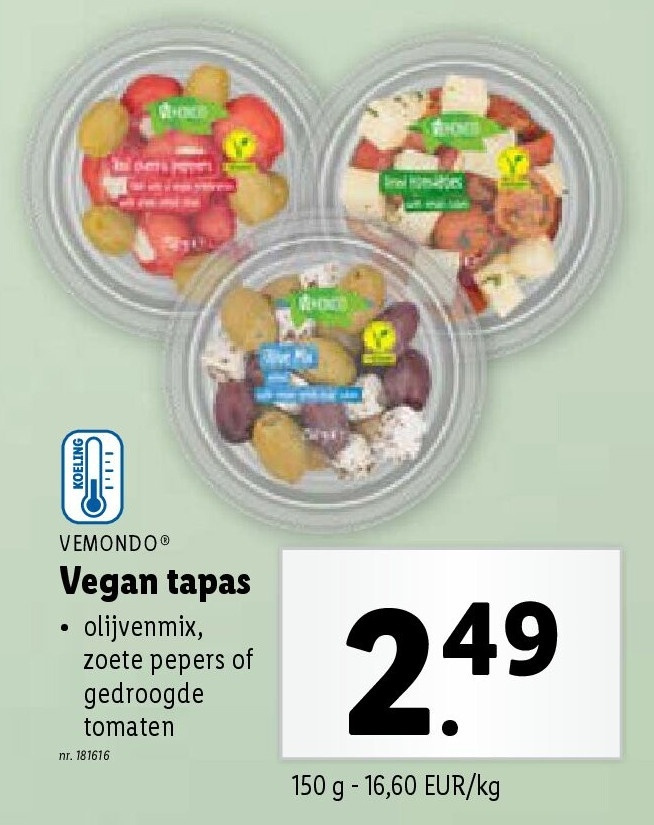 Vegan tapas