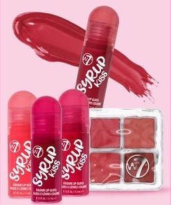 W7 Syrup Kiss en Blur It Blush