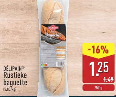 Rustieke baguette