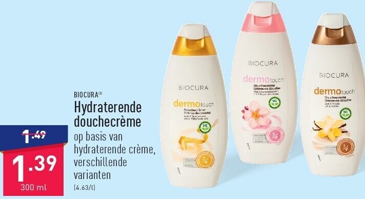 Hydraterende douchecrème