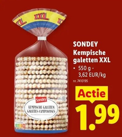 Kempische galetten XXL
