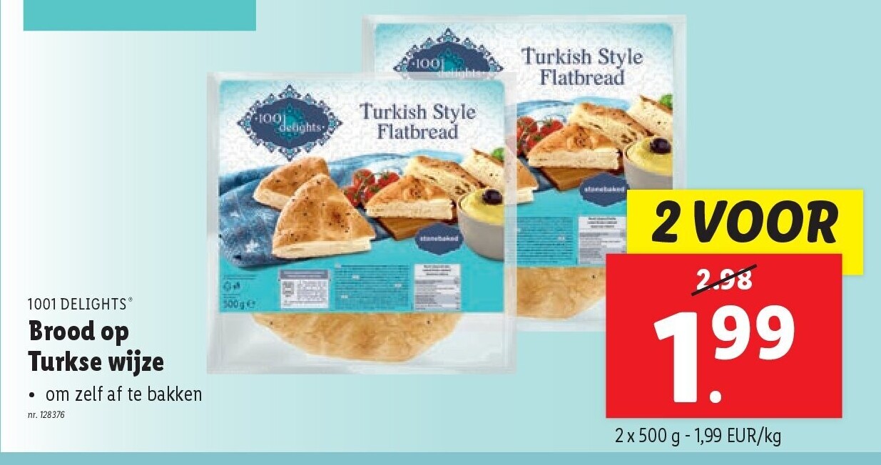 Brood op Turkse wijze