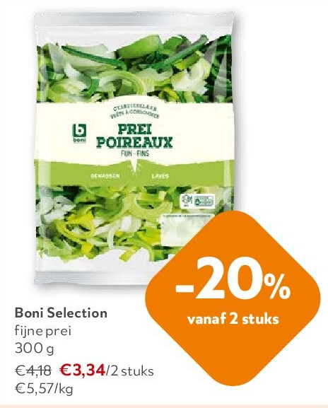 Boni Selection fijne prei 300 g