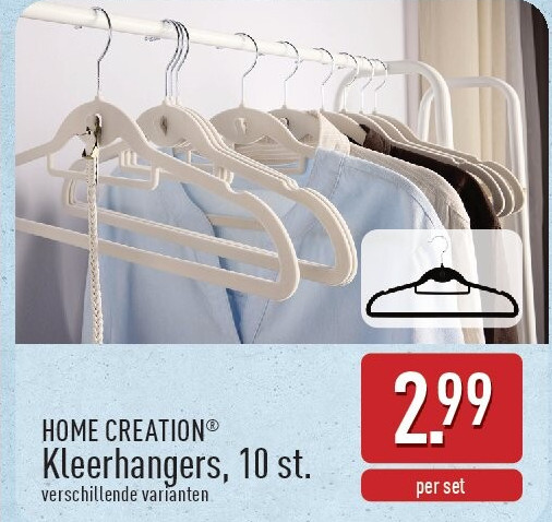 Kleerhangers, 10st.